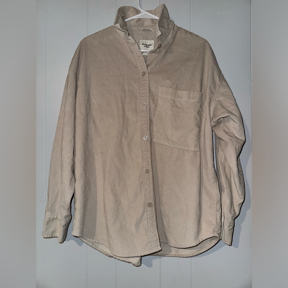 Abercrombie and Fitch Oversized button down